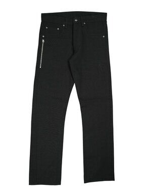 Mr. Completely Side-Zip Straight Leg Jeans in Black
